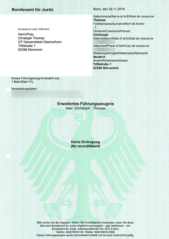 Wie Bekommt Man Ein Polizeiliches Führungszeugnis Traum vom Fliegen - CT-sOFT.de | № IT • Lösungen | Thomas